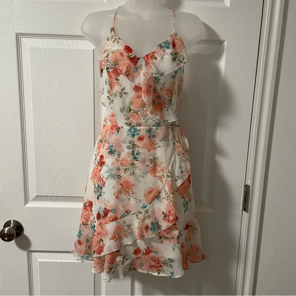 Almost Famous Floral Dress - Picture 1 of 10
